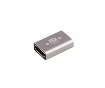 DINIC HDMI-A connector, 8K, metal HDMI-A female to female,